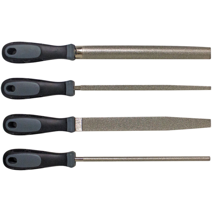 8" Diamond File Set