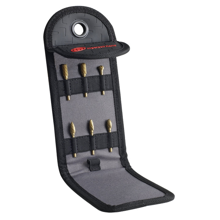 6PC 1/8" SHANK 1/4" HEAD CARBIDE BURR KIT