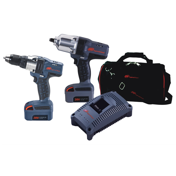 IQv20 2-Piece Cordless Combo Kit - Impact/Drill