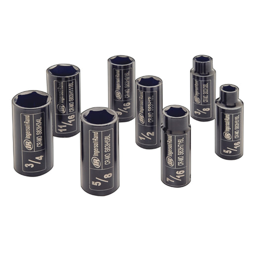 3/8" SAE DEEP SOCKET SET, 8 PIECE