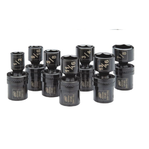 1/2" Drive SAE Universal Socket Set, 7 Piece