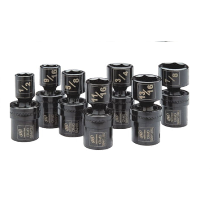 1/2" Drive SAE Universal Socket Set, 7 Piece