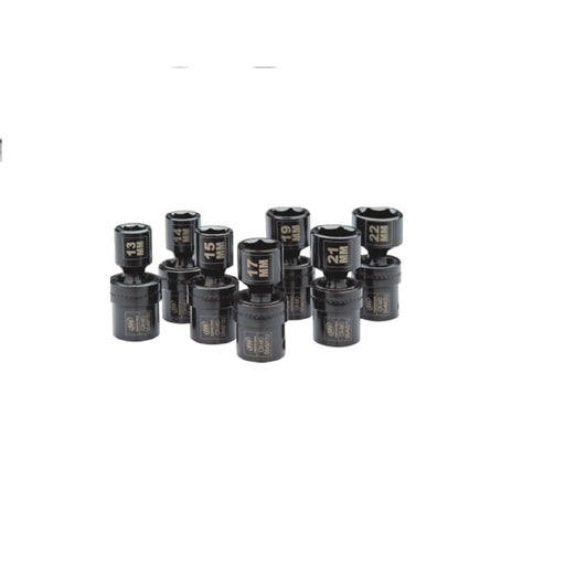 1/2" Drive Metric Universal Socket Set, 7 Piece