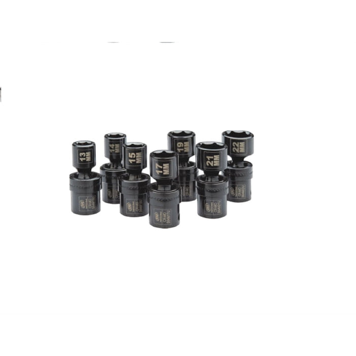 1/2" Drive Metric Universal Socket Set, 7 Piece