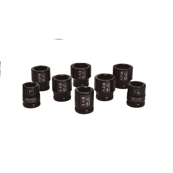 3/4" Drive SAE Impact Socket Set, 8 Piece