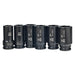 3/4" Drive Metric Deep Impact Socket Set, 6 Piece