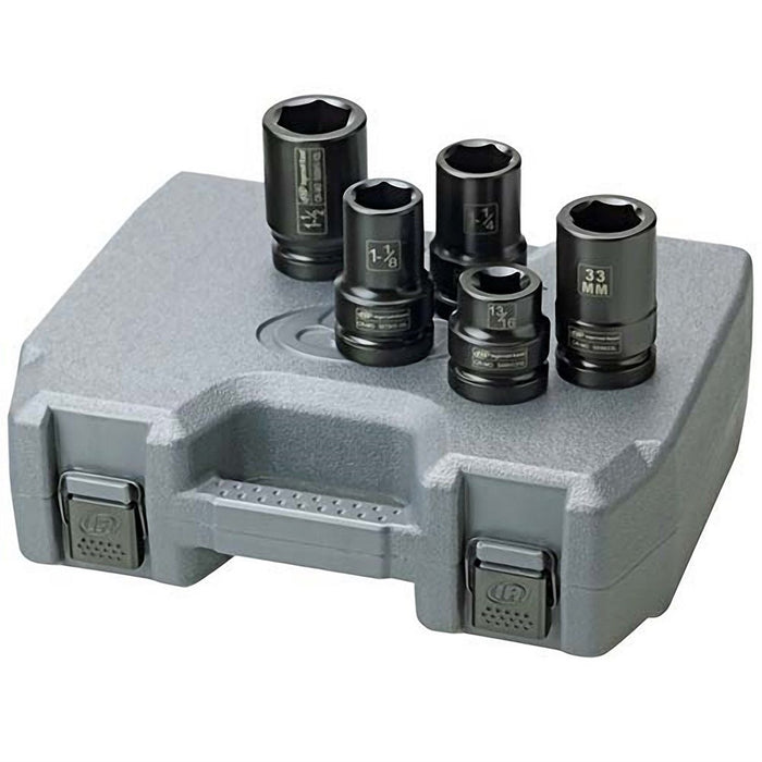 1" Drive SAE Deep Truck Serv Socket Set 5 PC