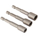 Magnetic Nutsetters 2-9/16" 3PC