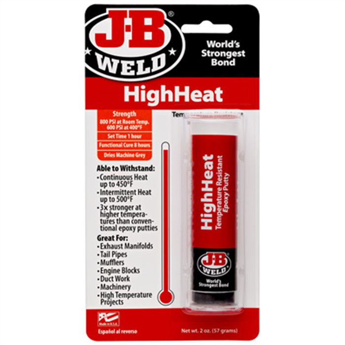 High Heat Epoxy Putty Stick