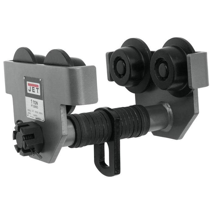 1-PT 1-TON PLAIN TROLLEY, FITS 3" - 8" WIDE BE