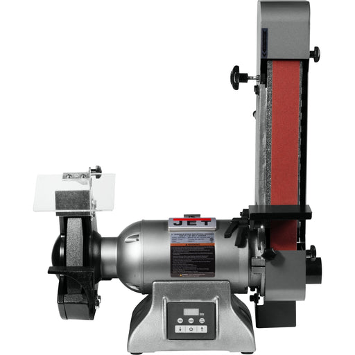 8" V-SPEED INDUSTRIAL GRINDER & 2"X 48" SER