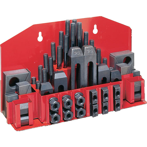 TOOLS CLAMPING KIT TRAY FOR T-SLOT 52-PC