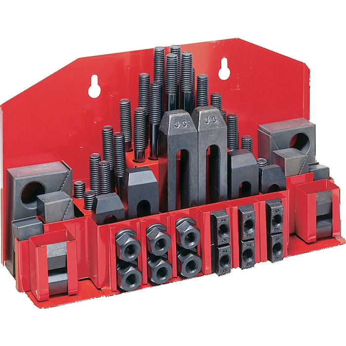 TOOLS CLAMPING KIT TRAY FOR T-SLOT 52-PC