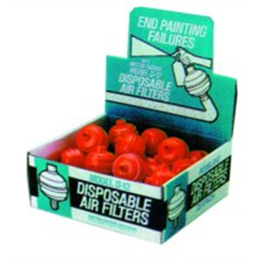 25 Pack Filter Air In-Line Counter Display Jar