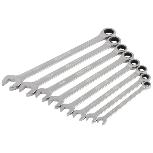 8PC METRIC 144 POSITION RATCHETING WRENCH SET