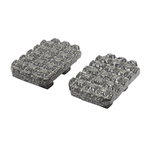 2 PK ADJUSTABLE CLAMP STEEL PADS (#94036)