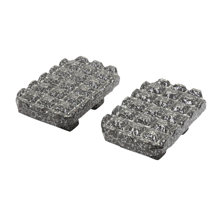 2 PK ADJUSTABLE CLAMP STEEL PADS (#94036)