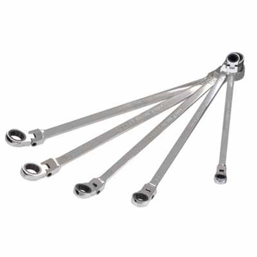 5pc MM D.B. Spline Ratc Wr Set