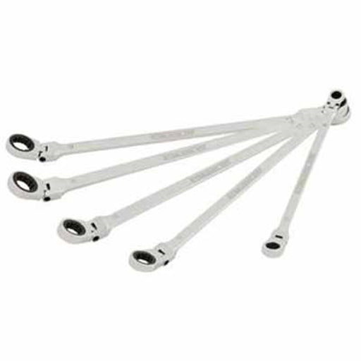 5pc MM Fl Dp Spline Rat Wr Set