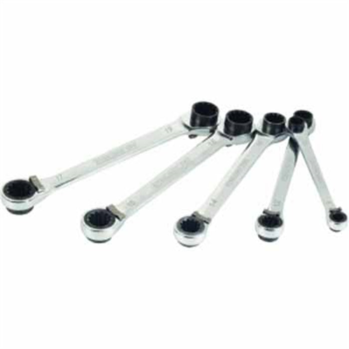 5pc MM Dp Spline Rev Wr Set