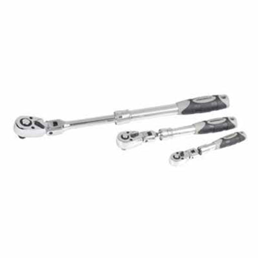 3pc Ext. Flex Head Ratchet Set