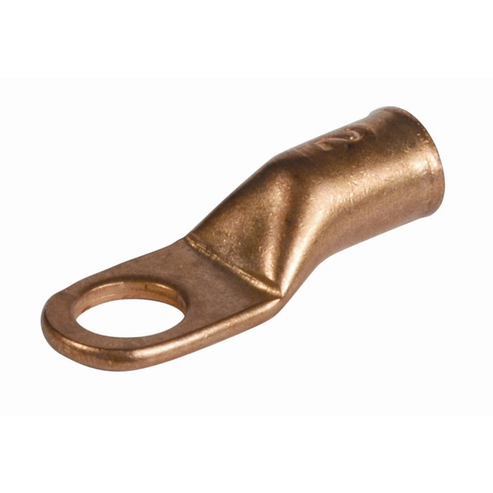 2 Ga 1/4" Seamless Copper Lug