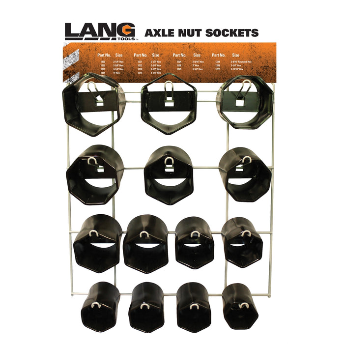 Axle Nut Display 14 Pc