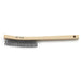 BRUSH SCRATCH CURVED HANDLE 1-1/8 X 6IN OA 14"