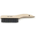 BRUSH SCRATCH SHOE HANDLE 10IN. LENGTH