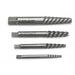 SCREW EXTRACTOR SET SPIRAL 4PC
