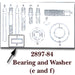BEARING & WASHER FOR KDT2897