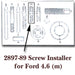 SCREW INSTALLER FOR FORD 4.6 LETTER (M)