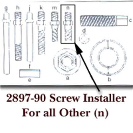 SCREW INSTALLER FOR OTHERS LETTER (N)