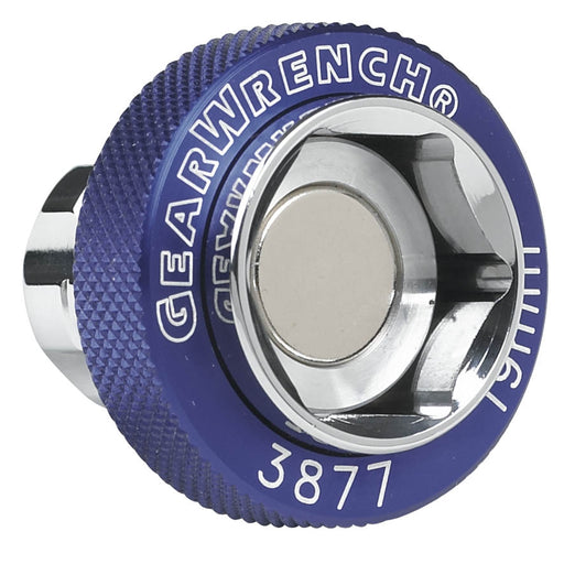 SOC 19MM 3/8D 6PT BL
