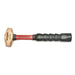 BRASS HAMMER WITH FIBERGLASS HANDLE 2-1/2 LB.
