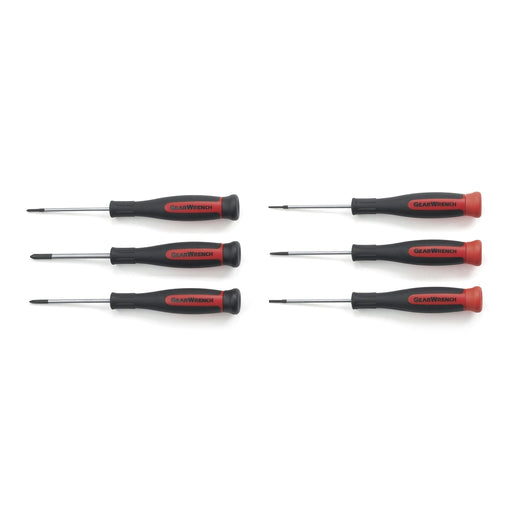 6PC MINI PHILLIPS/SLOTTED SCREWDRIVE SET