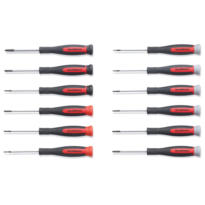 12PC MINI & TORX SCREWDRIVER