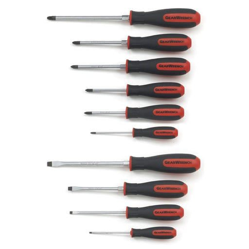 10PC COMBINATION AND POZI SCREWDRIVER SET