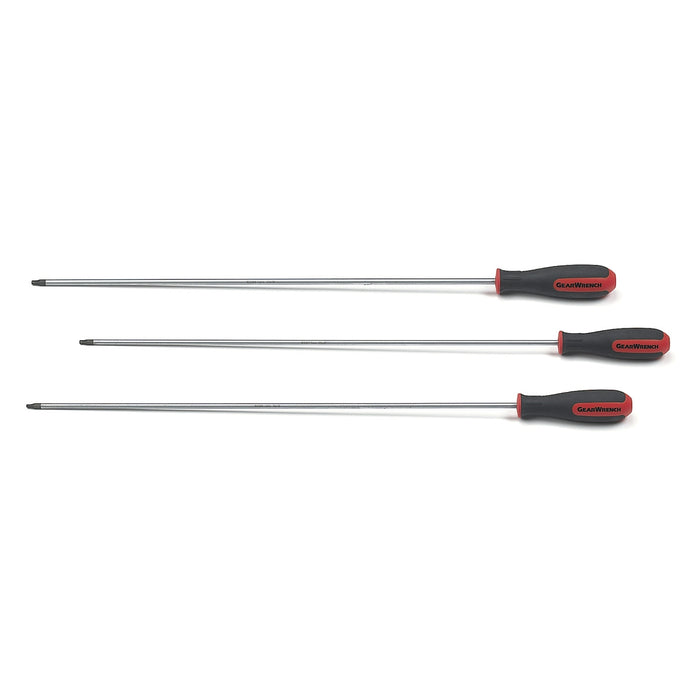 3 pc LONG TORX SCREWDRIVER SET