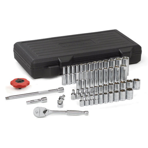 51PC 1/4" DRIVE 6PT SOCKET SET