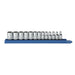13PC 1/4" DR 12PT STANDARD METRIC SOCKET SET