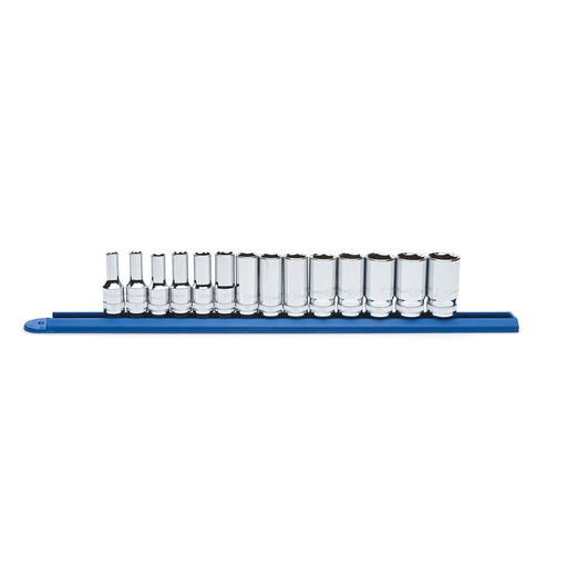 14 Pc. 3/8" Drive 6pt. Mid Length Socket Set Metri