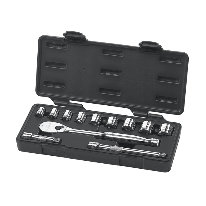 12PC 3/8" DRIVE SAE SOCKET SET