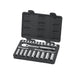 24PC 3/8" DRIVE METRIC SOCKET SET (STD / DEEP)