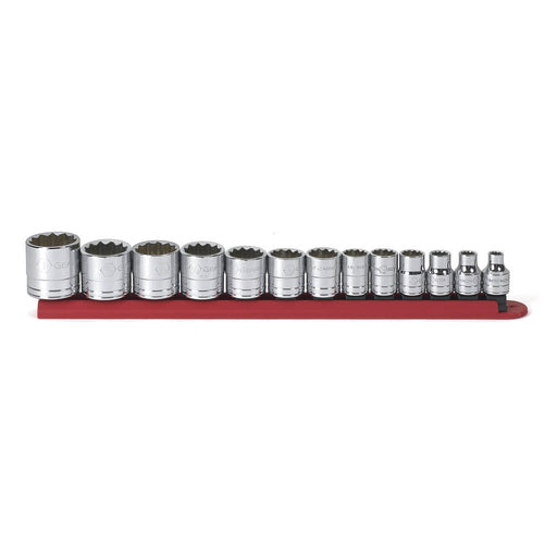 13PC 3/8" DR 12PT STANDARD SAE SOCKET SET