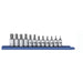 12PC 3/8" DRIVE METRIC HEX BIT SOCKET SET