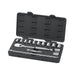 15PC 1/2" DR SAE SOCKET SET