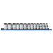 13PC 1/2" DR 12PT STANDARD METRIC SOCKET SET