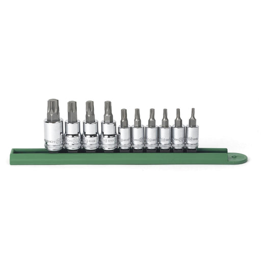 10PC TORX BIT SOCKET SET