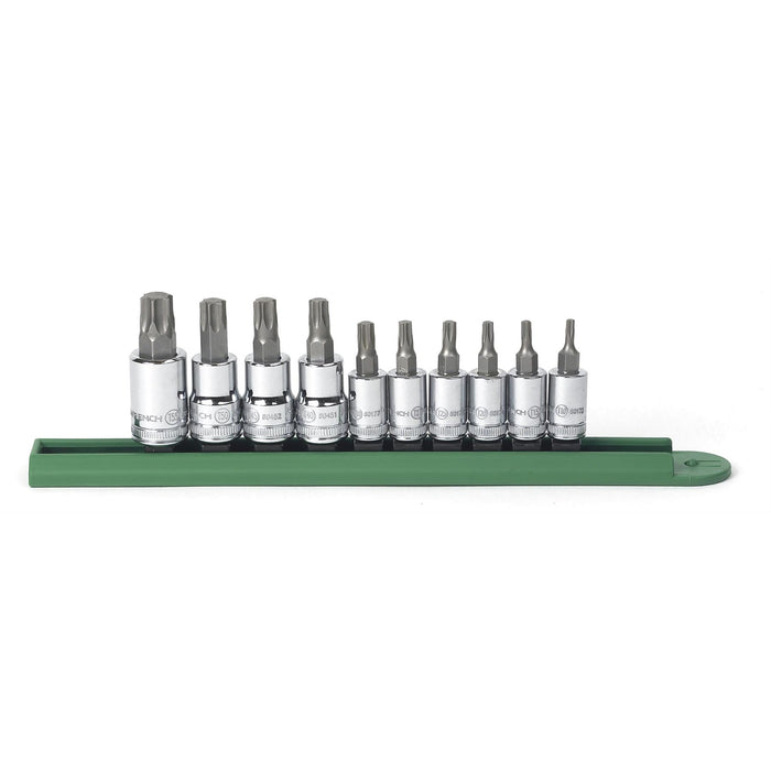 10PC TORX BIT SOCKET SET